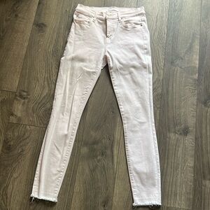 7 For all man kind size 27 light pink stretch
